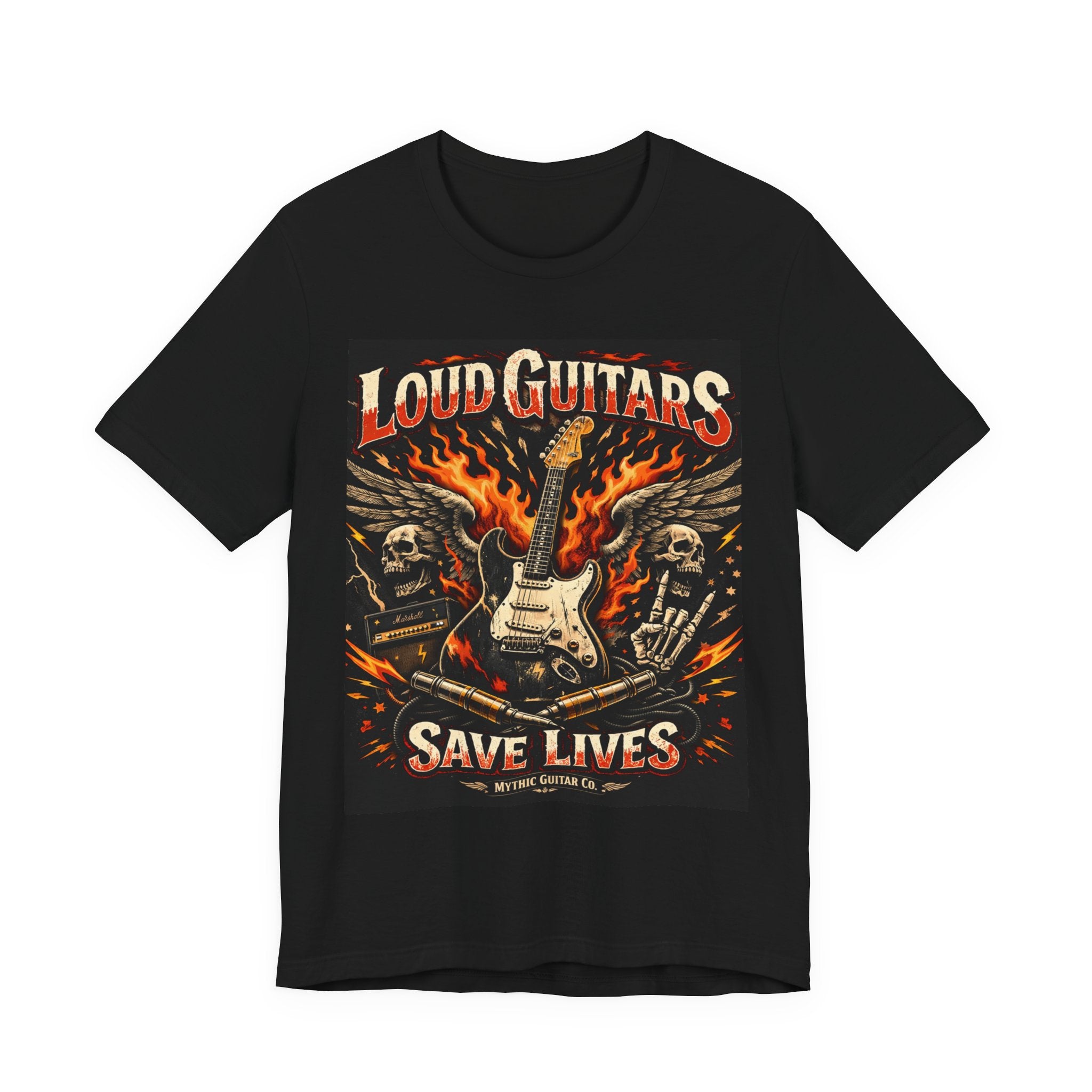 An image of Loud Guitars Save Lives T-shirt