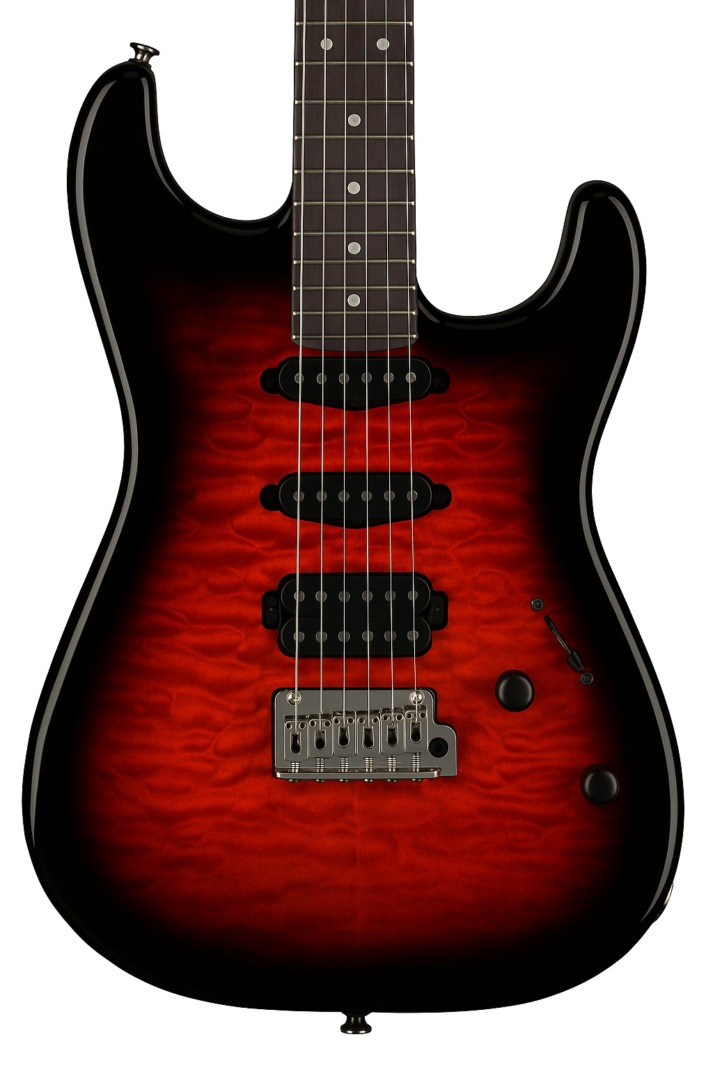Mythic Valkyrie Electric Guitar – Modern Super Strat – Dual Humbucker – USA Made